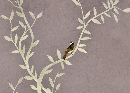 Muted Elegance: Birds and Branches