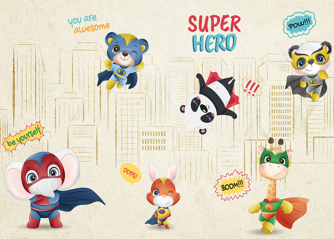 Meet the Ultimate Team of Cute and Courageous Animal Superheroes
