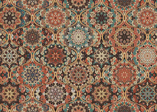 Intricate Vintage Floral Pattern