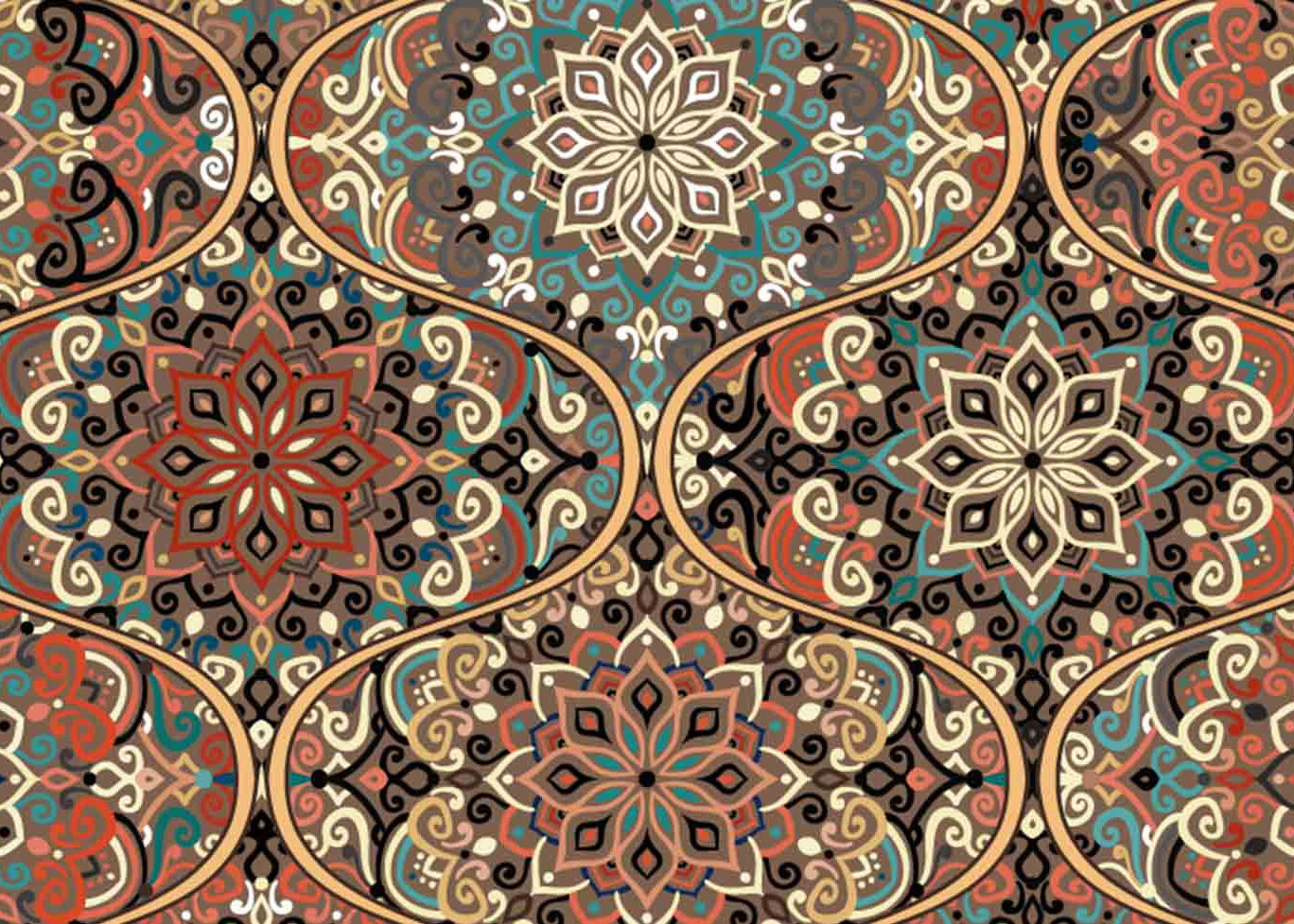 Intricate Vintage Floral Pattern