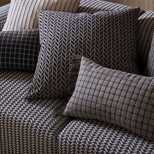 Shop Best Curtains - Ashanti Carbon - Wallpaper Studio
