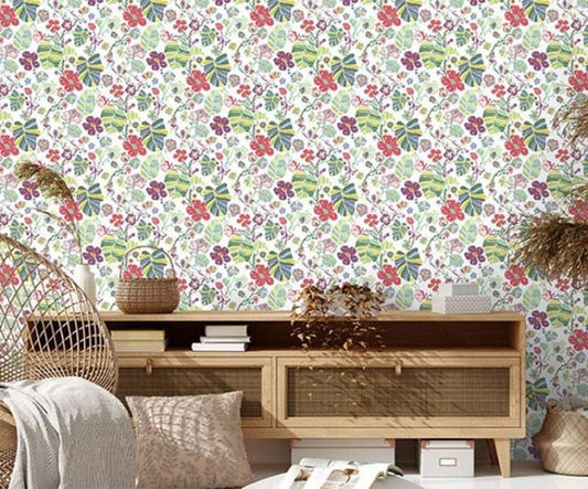 Shop Best Wallpapers - Blue Bell Bloom town - Wallpaper Studio