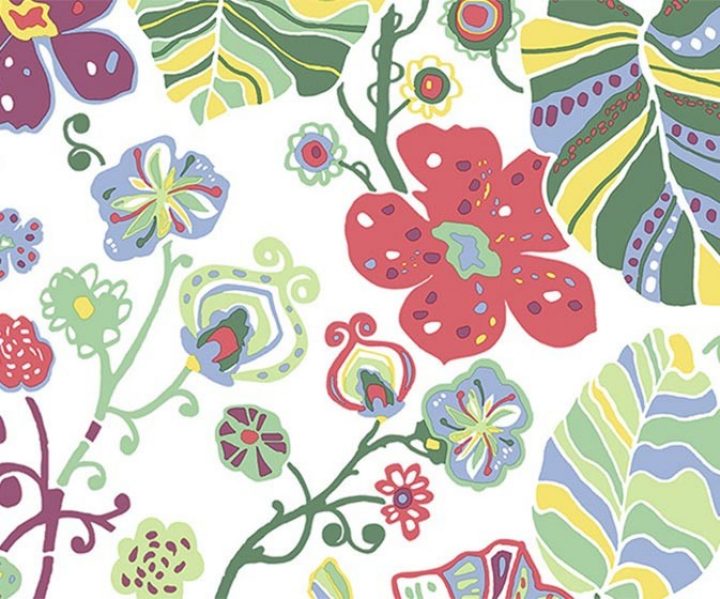 Shop Best Wallpapers - Blue Bell Bloom town - Wallpaper Studio