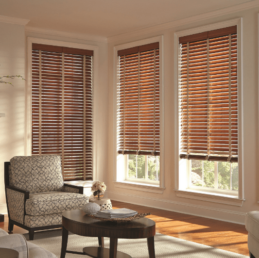 Shop Best Window Blinds - Wooden Venetian Blinds - Wallpaper Studio
